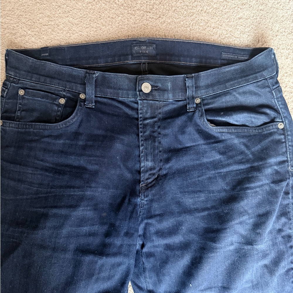 Citizens of Humanity Jagger Dark Blue Jeans Men's